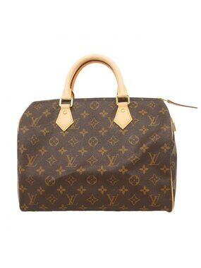 Louis Vuitton Handbag Monogram Speedy 30 Brown